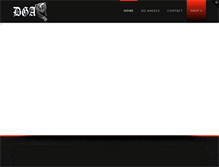 Tablet Screenshot of davidgonzalesart.com